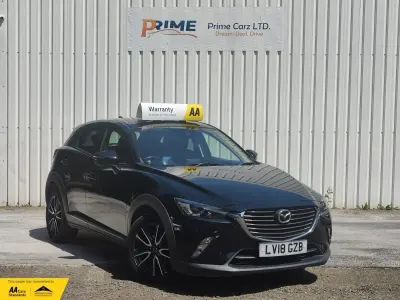 Used Mazda CX-3 Inclusive 105 HP (77 kW) 2018 Black SUV