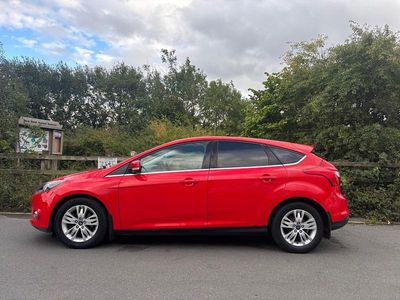 Red Used 2014 Ford Focus Titanium Hatchback | £3,395 (Good price)