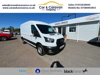 Usado Ford Transit S 130 HP (95 kW) 2022 Branco Van