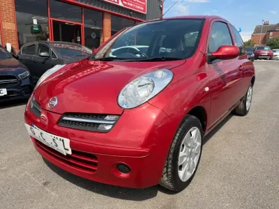 Used Nissan Micra 2007 Red Hatchback