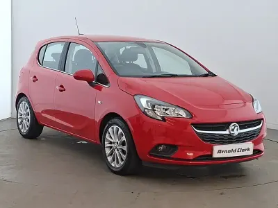 Used Vauxhall Corsa 90 HP (66 kW) 2019 Red Hatchback