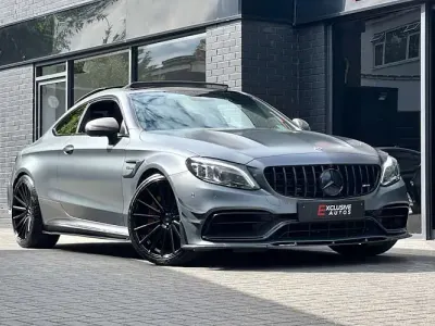 Used Mercedes C63 AMG Premium Plus 510 HP (375 kW) 2019 Grey Coupe