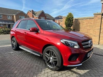 Used Mercedes GLE250 AMG line 2017 Red SUV