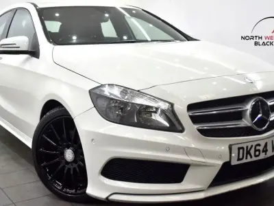 Used Mercedes A180 AMG 109 HP (80 kW) 2014 White Hatchback