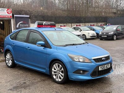 Used Ford Focus Zetec 2010 Blue Hatchback