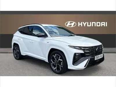 Used Hyundai Tucson N Line 158 HP (116 kW) 2024 White SUV