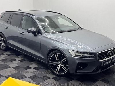 Grey Used 2019 Volvo V60 R-Design Estate | £16,250 (Fair price)