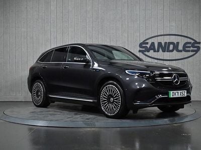 Grey Used 2022 Mercedes EQC400 AMG Line Premium SUV | £26,499 (Fair price)