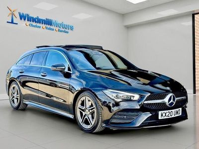 Used Mercedes CLA220 Shooting Brake AMG line 190 HP (139 kW) 2020 Black Estate