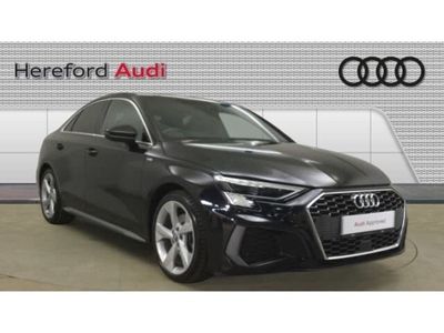 used Audi A3 35 TFSI S Line 4dr S Tronic Petrol Saloon