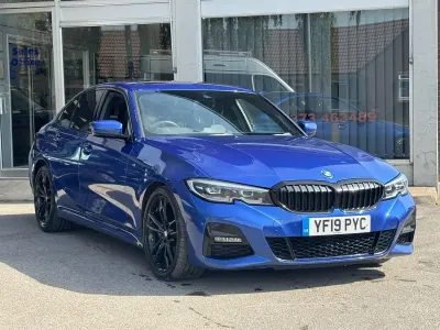 Used BMW 320 M Sport 2019 Blue Sedan