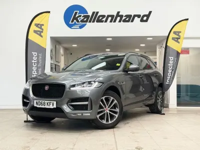 Used Jaguar F-Pace R-Sport 180 HP (132 kW) 2018 Grey SUV