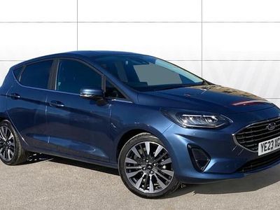 Second-hand Ford Fiesta Titanium X 123 CP (90 kW) 2023 Albastru Hatchback