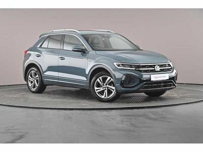 Used VW T-Roc R-line 150 HP (110 kW) 2022 Blue SUV