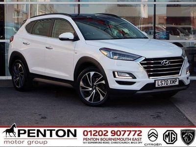 Used Hyundai Tucson Premium SE 185 HP (136 kW) 2020 White SUV