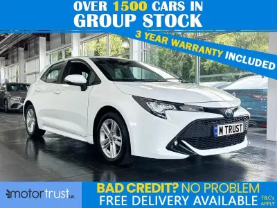 Used Toyota Corolla 122 HP (89 kW) 2022 White Hatchback