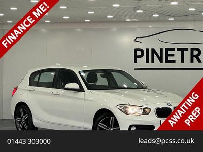 Used BMW 116 Sport Line 116 HP (85 kW) 2018 White Hatchback