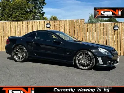 Used Mercedes SL63 AMG 2009 Black Cabriolet