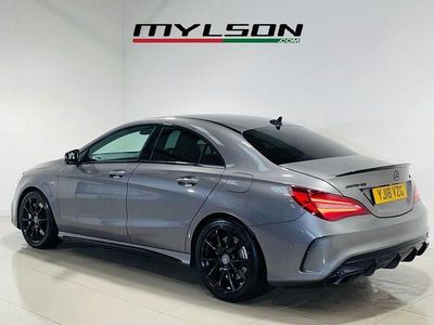 Used Mercedes CLA45 AMG AMG 381 HP (280 kW) 2018 Grey Sedan