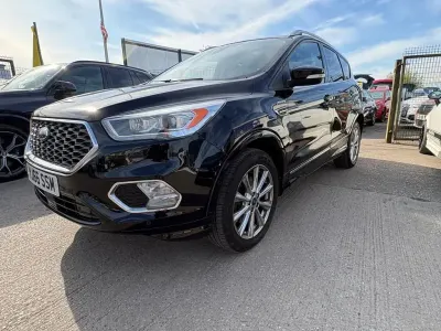 Begagnad Ford Kuga Vignale 180 HK (132 kW) 2017 Svart SUV