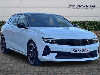 Used Vauxhall Astra GS Line 130 HP (95 kW) 2022 White Hatchback