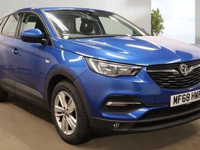 Used Vauxhall Grandland X S 130 HP (95 kW) 2018 Blue SUV