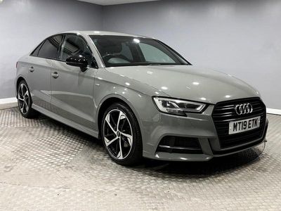 Used Audi A3 Black Edition 150 HP (110 kW) 2019 Grey Sedan