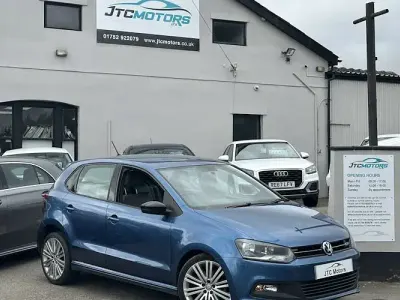 Used VW Polo BlueGT 150 HP (110 kW) 2016 Blue Hatchback