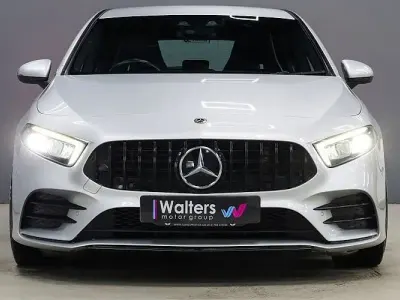 Used Mercedes A200 AMG Line Premium 163 HP (119 kW) 2019 Silver Hatchback