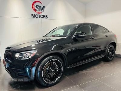 Used Mercedes GLC220 AMG line 194 HP (142 kW) 2019 Black Coupe