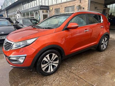 Used Kia Sportage 115 HP (84 kW) 2010 Orange SUV