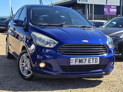 Used Ford Ka Plus Zetec 85 HP (62 kW) 2017 Blue Hatchback