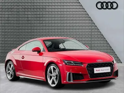 Used Audi TT S-Line 194 HP (142 kW) 2020 Red Coupe