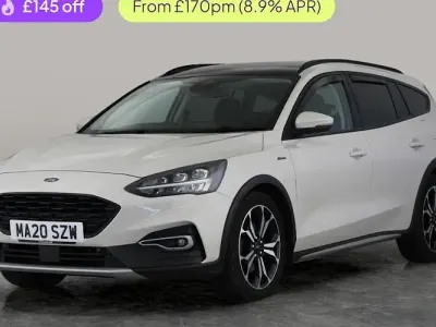Used Ford Focus Active X 120 HP (88 kW) 2020 White Estate