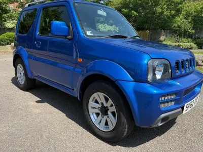 Used Suzuki Jimny SZ4 85 HP (62 kW) 2012 Blue SUV