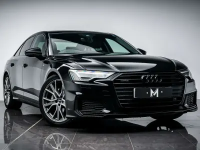 Used Audi A6 Black Edition 204 HP (150 kW) 2021 Black Sedan