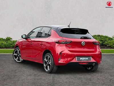 Used Vauxhall Corsa Edition 99 HP (72 kW) 2021 Red Hatchback