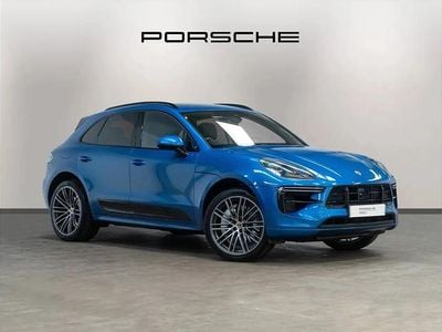 Blue Used 2020 Porsche Macan Turbo SUV | £56,995 (A bit pricey)