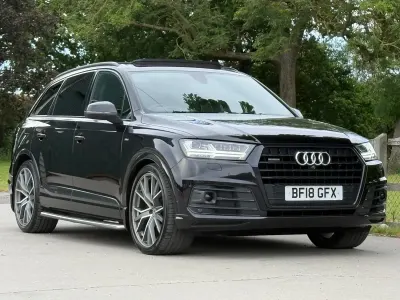 Used Audi Q7 Advanced 272 HP (200 kW) 2018 Black SUV