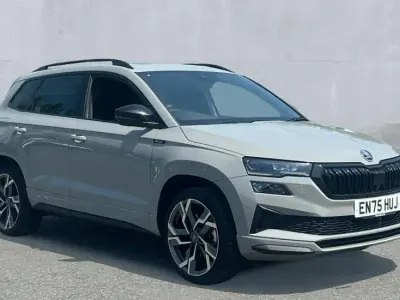 Used Skoda Karoq SportLine 150 HP (110 kW) 2026 Special paint  meteor grey SUV