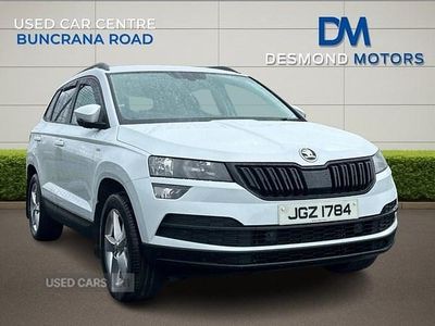 Used Skoda Karoq SE Technology 150 HP (110 kW) 2018 White SUV