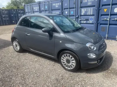 Used Fiat 500 Lounge 69 HP (50 kW) 2015 Grey Hatchback