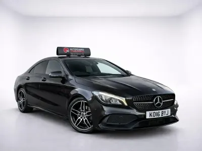 Used Mercedes CLA220 AMG line 2016 Black Sedan