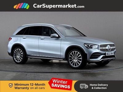 Silver Used 2022 Mercedes GLC300 AMG Line Premium SUV | £31,997 (Good price)