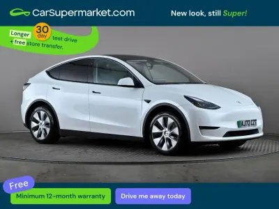Używany Tesla Model Y Long Range AWD 378 kW (514 KM) 2022 Biały SUV