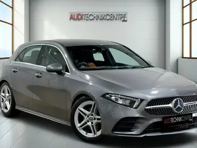 Used Mercedes A200 AMG Line Premium 163 HP (119 kW) 2019 Grey Hatchback