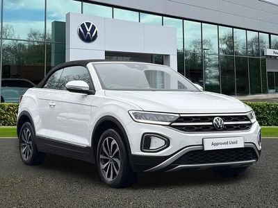 Used VW T-Roc Cabriolet Style 147 HP (108 kW) 2022 White Cabriolet