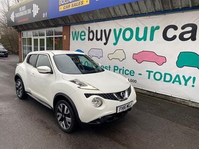 Used Nissan Juke N-Connecta 110 HP (80 kW) 2016 White SUV