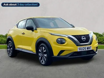 Used Nissan Juke Acenta Premium 114 HP (83 kW) 2025 Yellow SUV