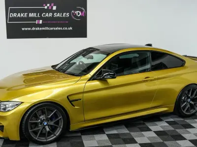 Used BMW M4 Sport Line 424 HP (311 kW) 2015 Yellow Coupe